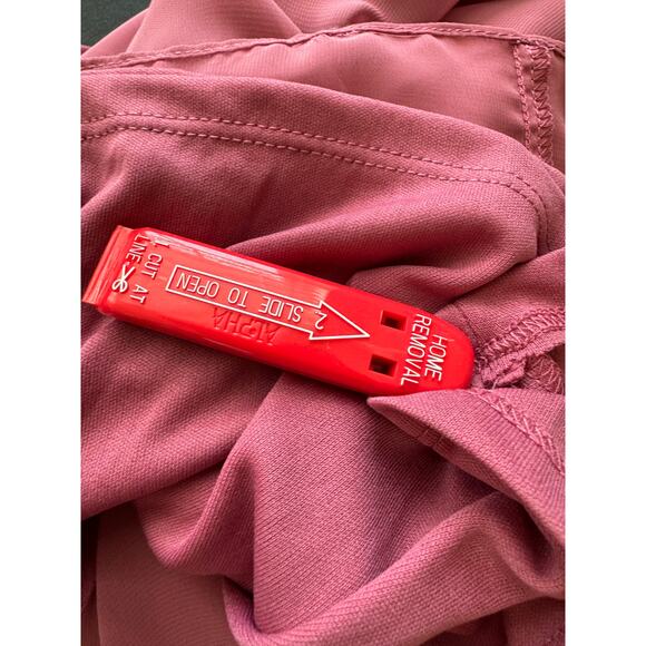 New ~ SOCIAL BRIDESMAIDS ~ Sleeveless Tie Back Chiffon Trumpet Gown Size 8 - Picture 9 of 9